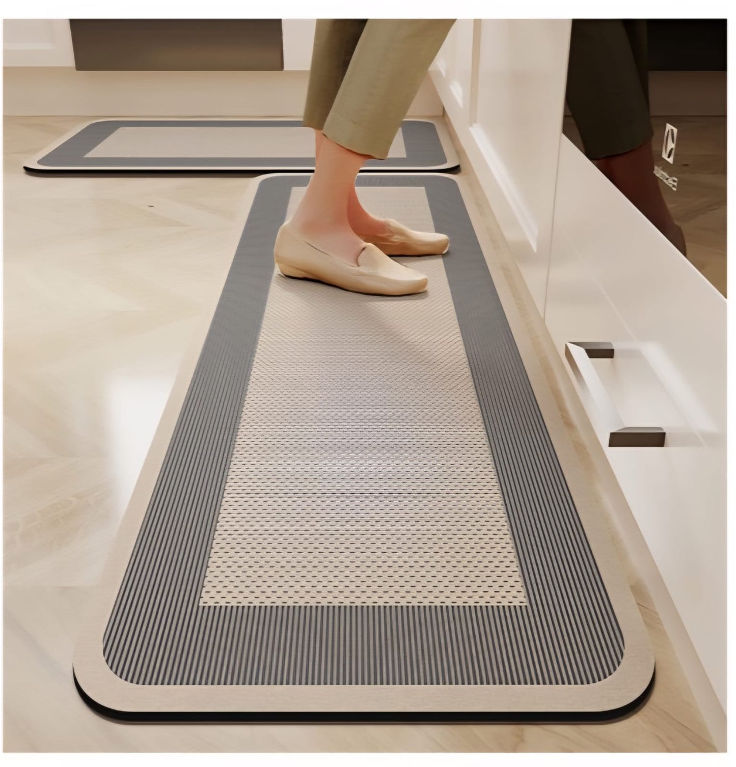 Rubber bottom Antislip Kitchen Mats.