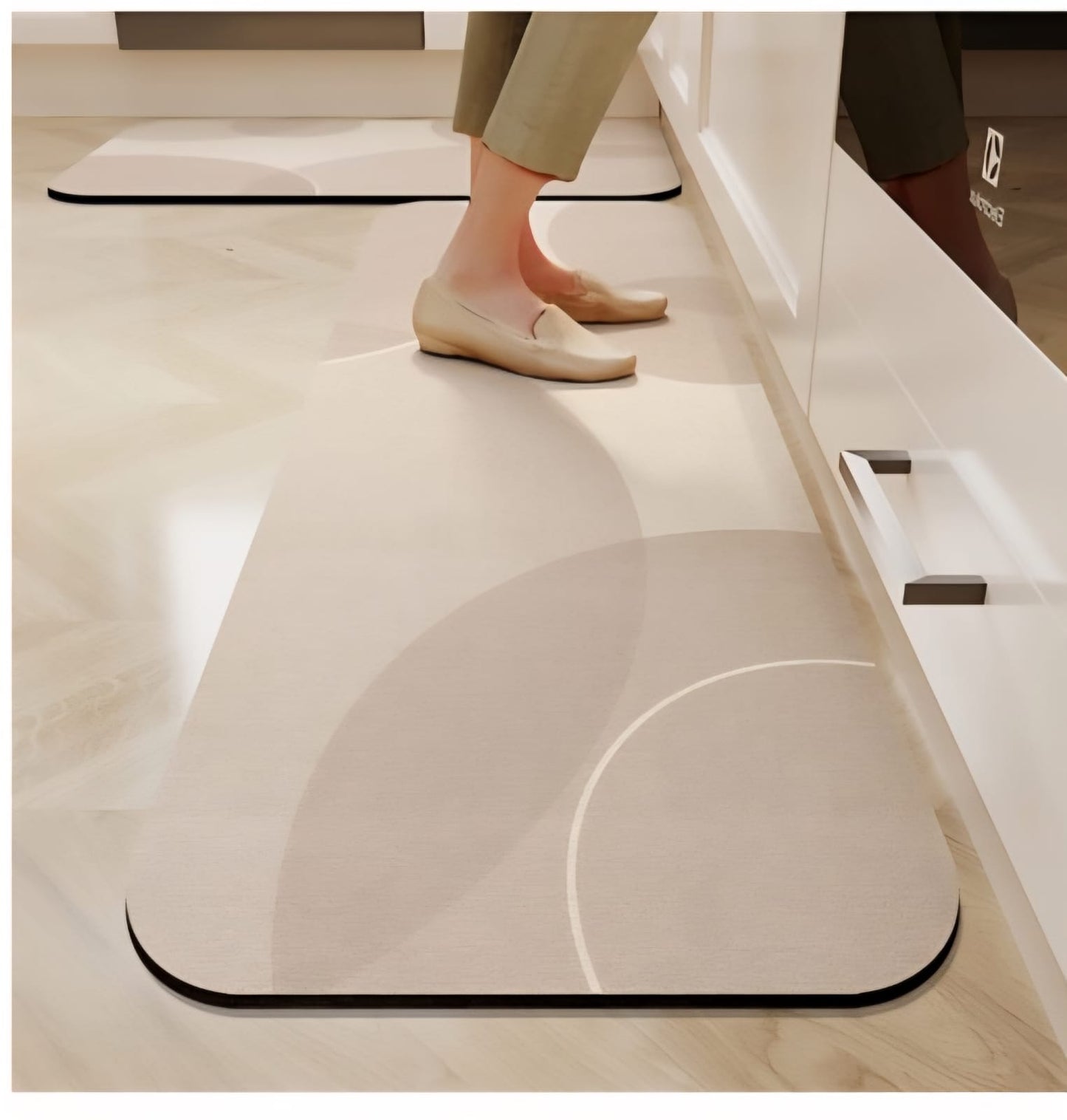 Rubber bottom Antislip Kitchen Mats.