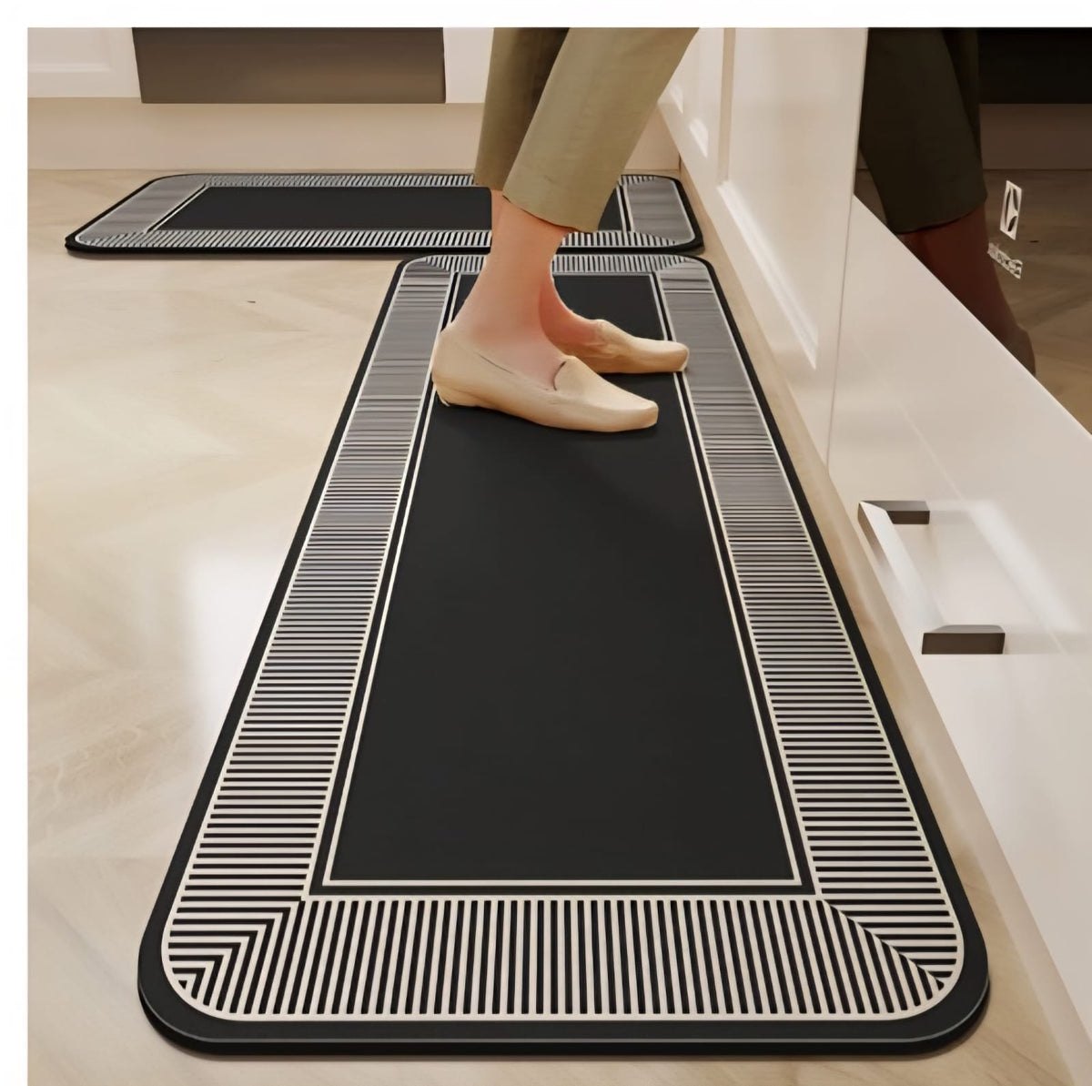 Rubber bottom Antislip Kitchen Mats.