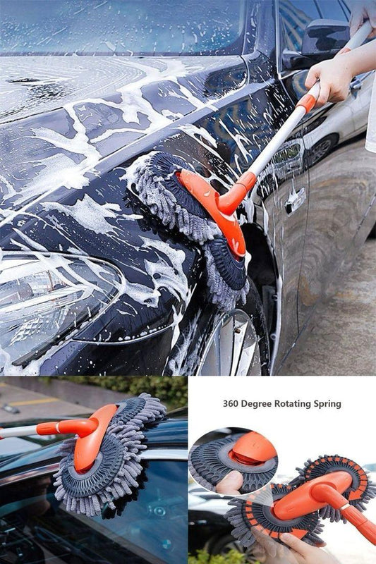 Double-headed Car Cleaning Brush Mop