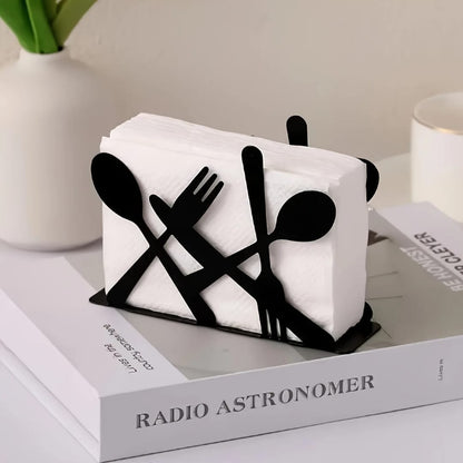 Metallic Serviette holder