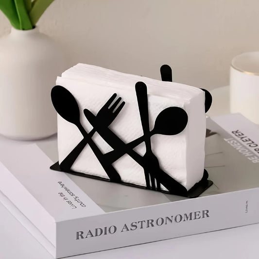 Metallic Serviette holder