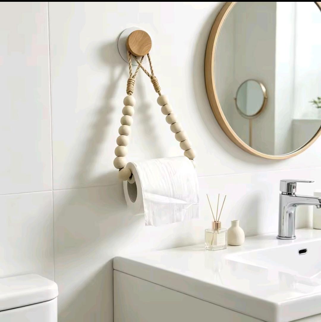 Hemp Rope Tissue Holder