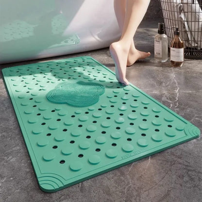 Anti-slip bathroom mat
