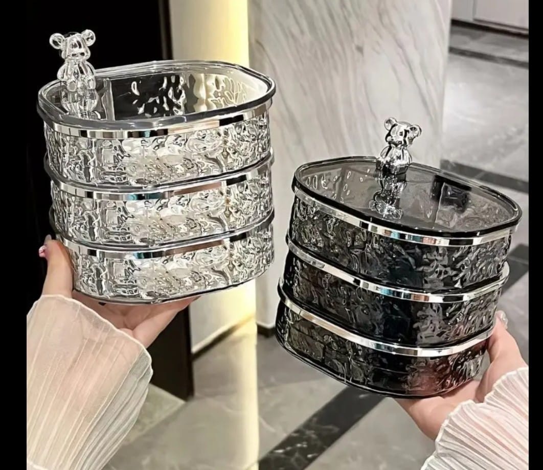 Rotating jewellery organizer