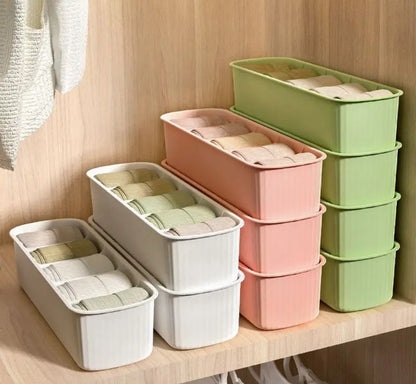 Plastic 5 compartment organizer