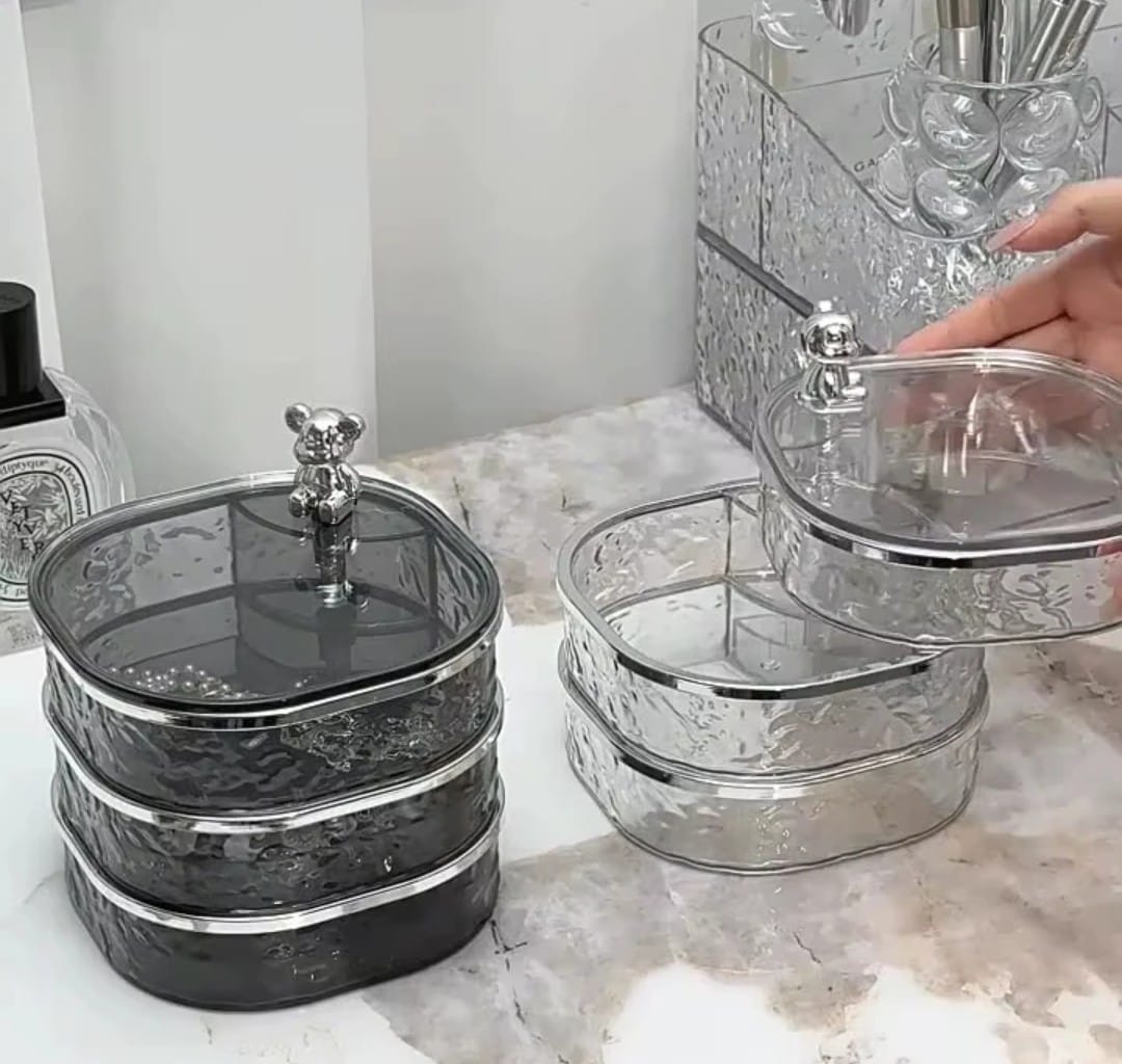 Rotating jewellery organizer