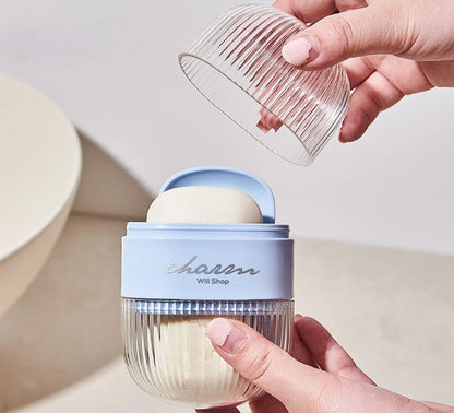 Portable toothbrush and soap holder