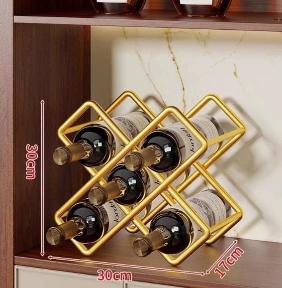 5 SLOTS WINE HOLDER