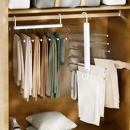Heavy duty 6 Layer Folding Pants hanger