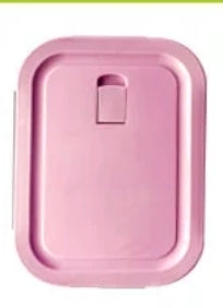 High borosilicate glass partitioned lunchbox.