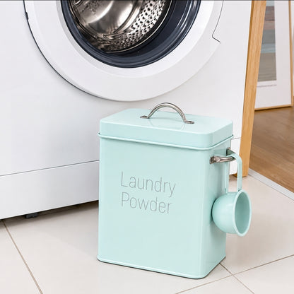 Alloy laundry powder tin