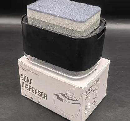 Soap pump and sponge