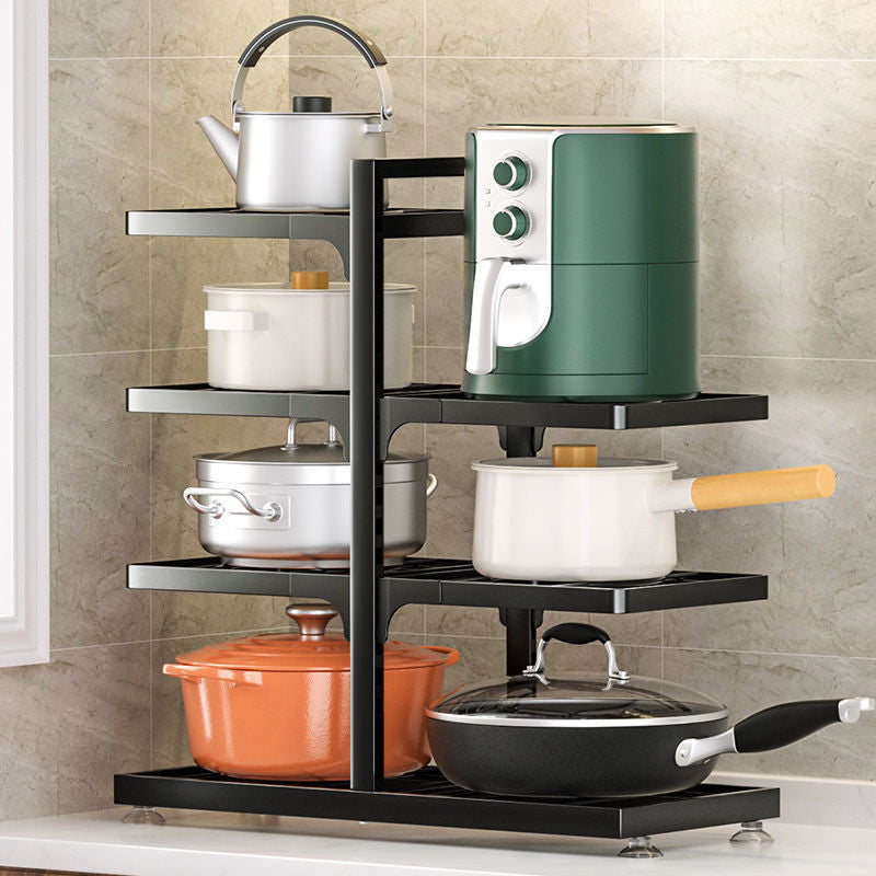 Multilayer pot/pan storage rack