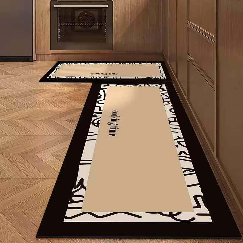 Rubber Bottom Anti-Slip Kitchen Mats