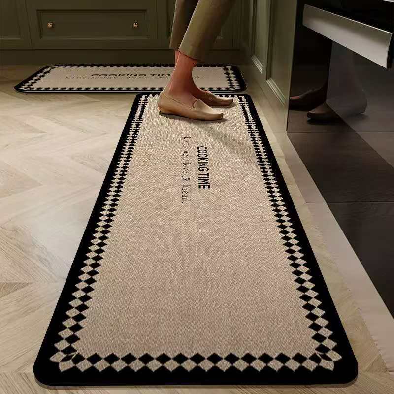 Rubber Bottom Anti-Slip Kitchen Mats