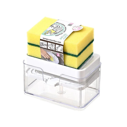 Kitchen Soap Dispenser With Sponge