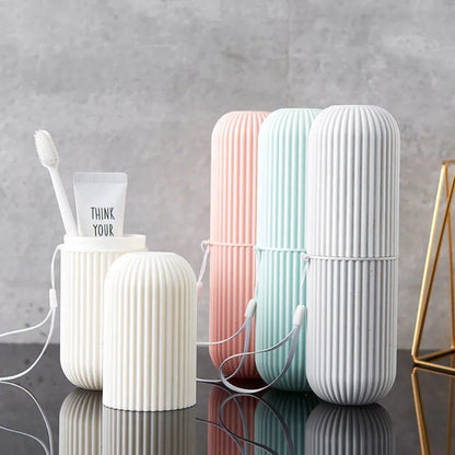 Travel portable  toothbrush /toothpaste holder
