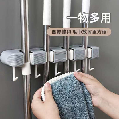 Non slip wall Mounted mop holder