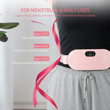Portable Cordless Heating Pad – Menstrual Comfort Belt