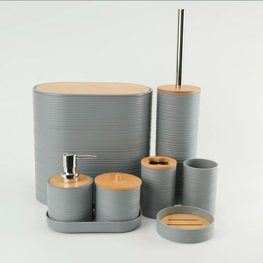 8 in 1 pcs bathroom organizer set