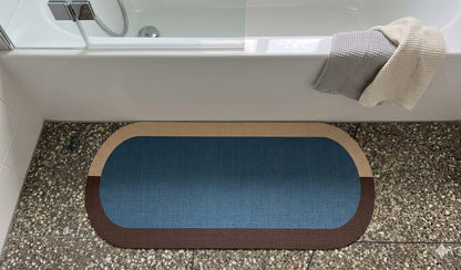 Super Absorbent oval rubber Mat