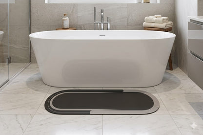 Super Absorbent oval rubber Mat