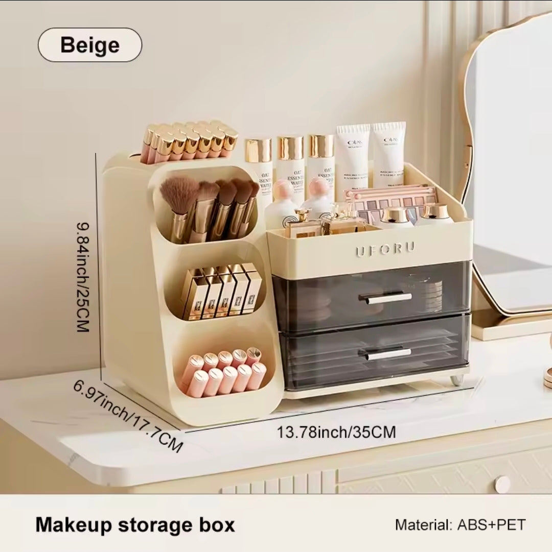 Makeup storage box/cosmetic organizer