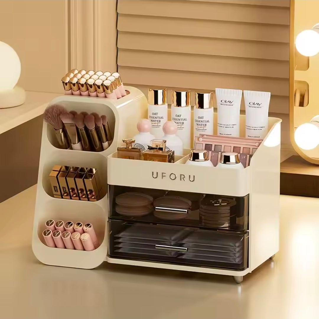Makeup storage box/cosmetic organizer