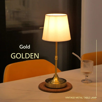 Vintage Metal Table Lamp