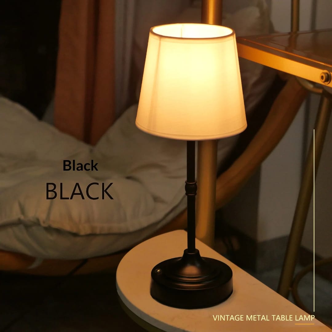 Vintage Metal Table Lamp