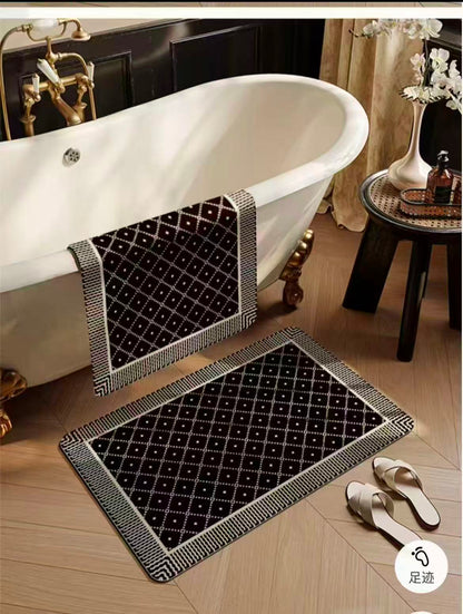 Big Size Absorbent Bathroom / Door Mat