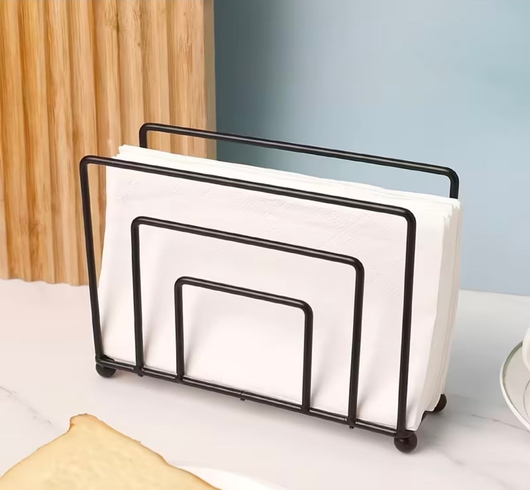 Modern metallic Serviette holder