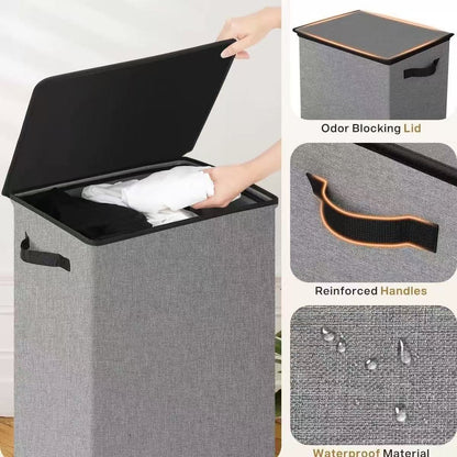 Laundry Hamper with Lid