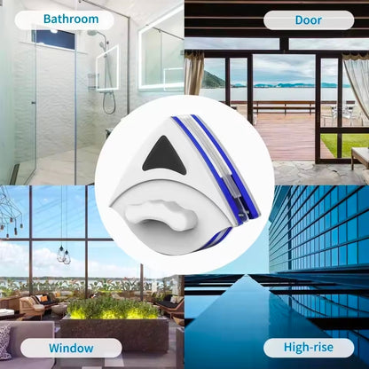 Magnetic Double-Sided Glass Cleaner