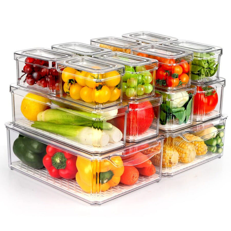 14pcs stackable Fridge storage organizers