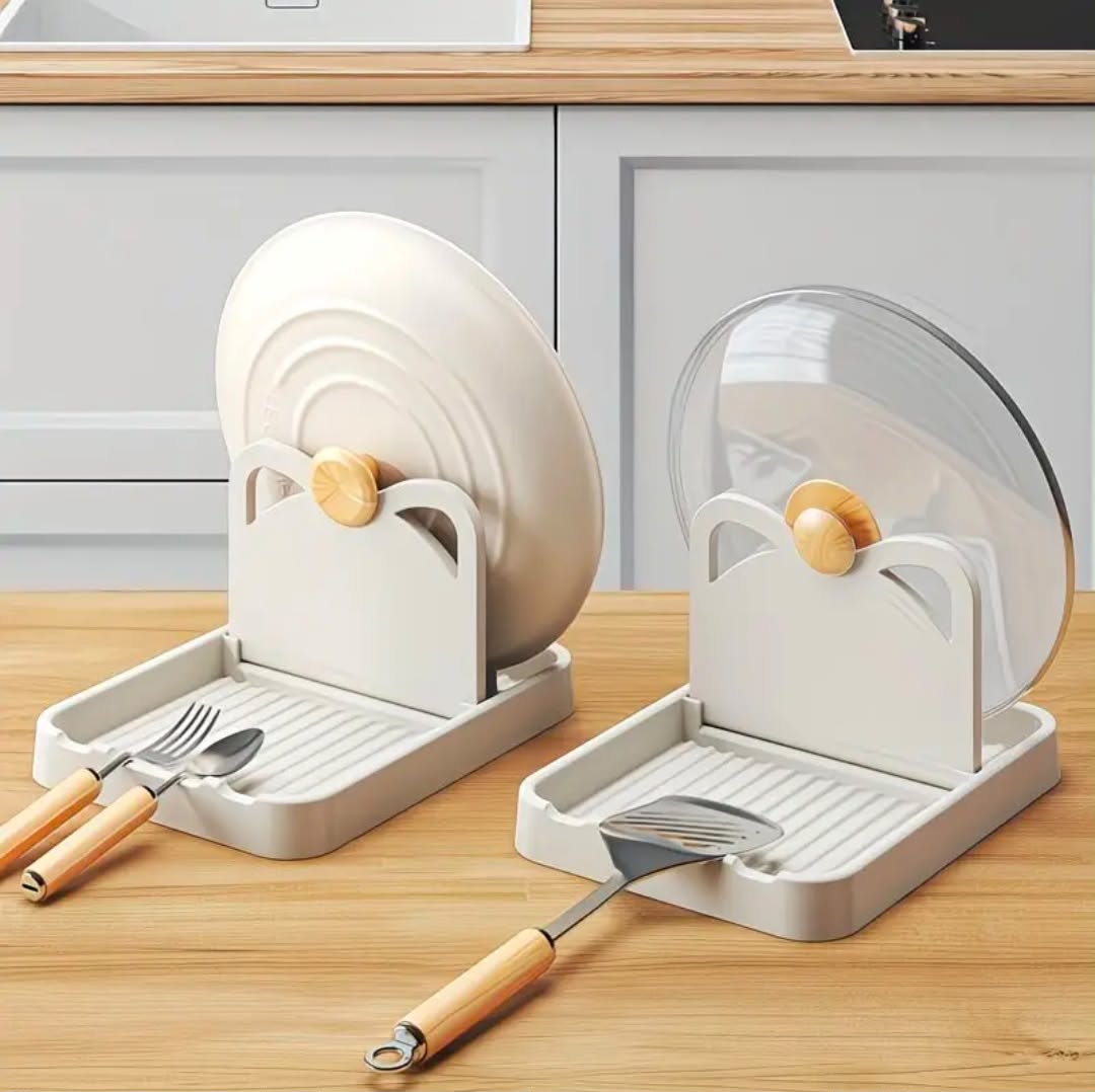 Pot lid rack/ Spoon holder