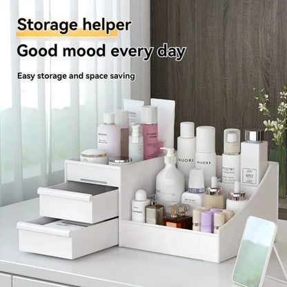 Mini Cosmetic Storage Box with Drawers
