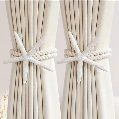 Starfish Cotton Rope  Curtain  Holder.