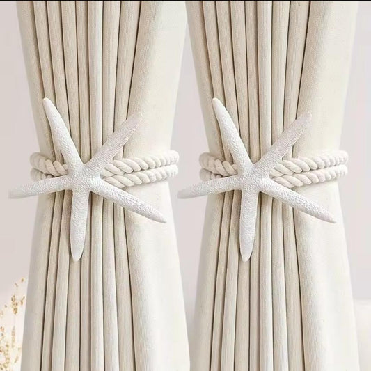 Starfish Cotton Rope  Curtain  Holder.