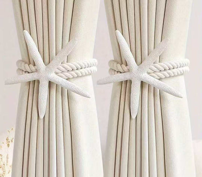 Starfish Cotton Rope  Curtain  Holder.
