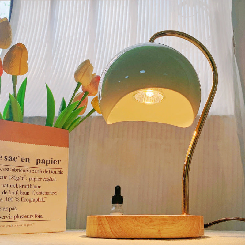 Electric candle warmer( wood base)