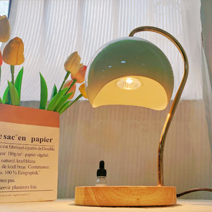 Electric candle warmer( wood base)