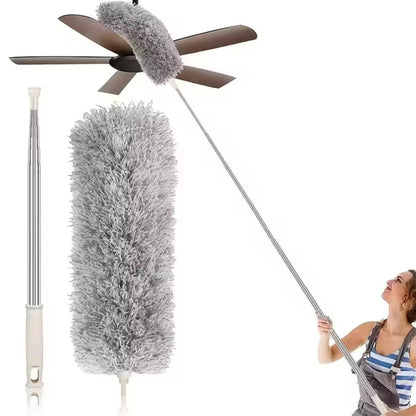 Telescopic microfibre duster.