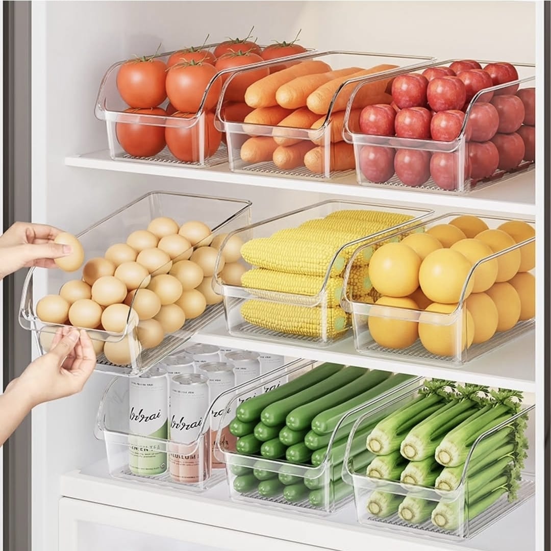 Acrylic fridge storage box