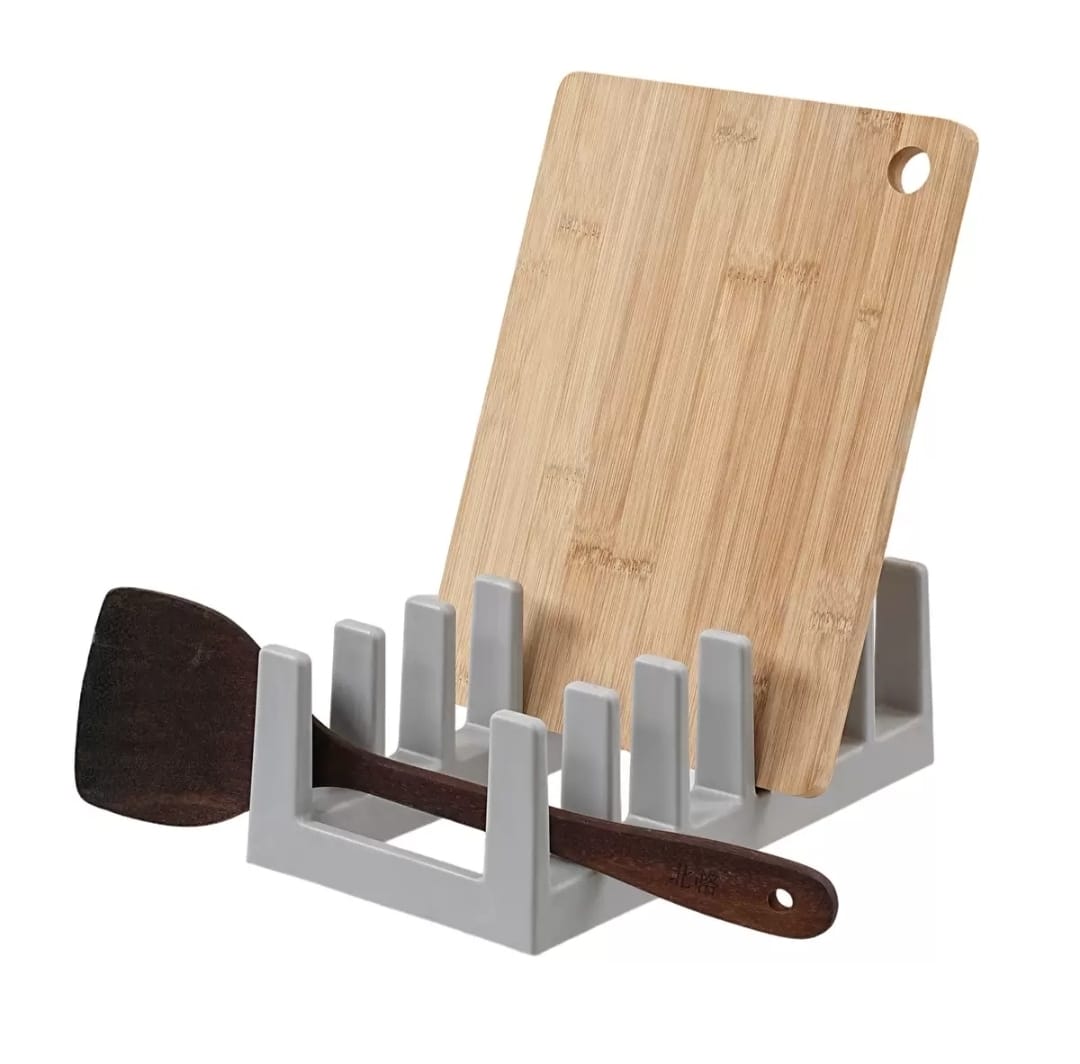 Multi-Purpose Pot Lid & Plate Storage Rack