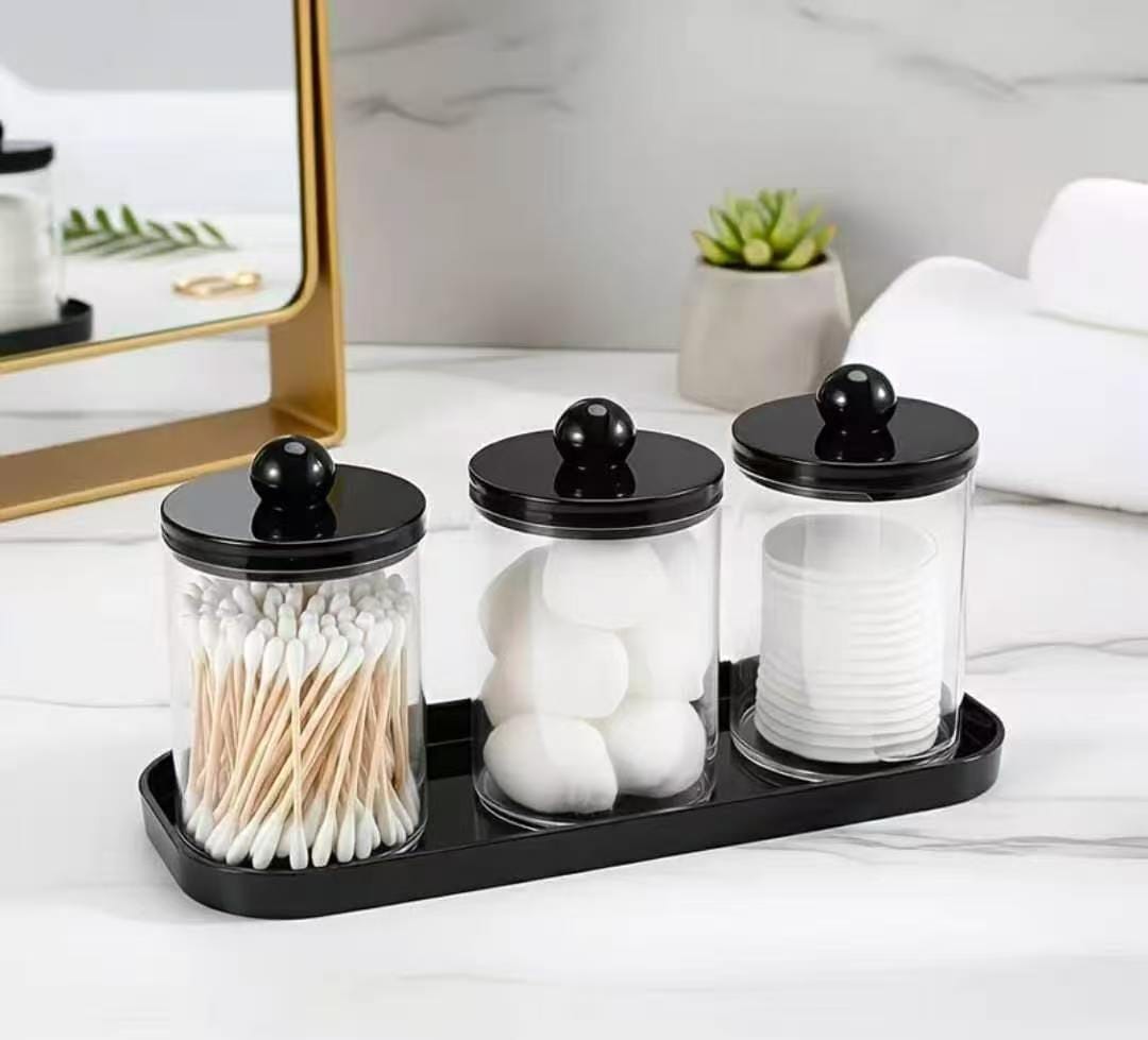 3-Pack Bathroom Organizer Set