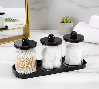 3-Pack Bathroom Organizer Set