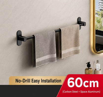 Aluminum towel rack