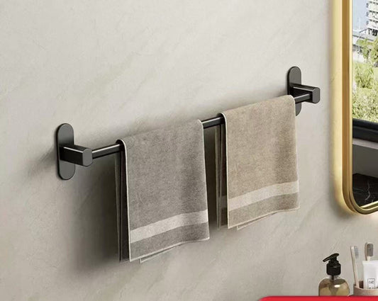 Aluminum towel rack